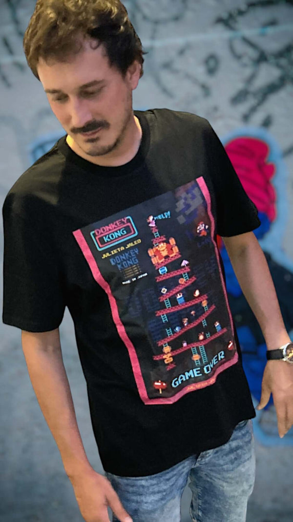 Camiseta Donkey Kong Orgánica - Julieta Jaleo